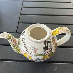 Alice In Wonderland Mad Hatter's Tea Party Tea Pot 2004 Cardew Design Large